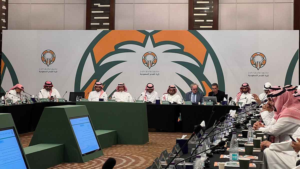 Arabia Saudita finalmente tiene una "historia oficial" para su fútbol.