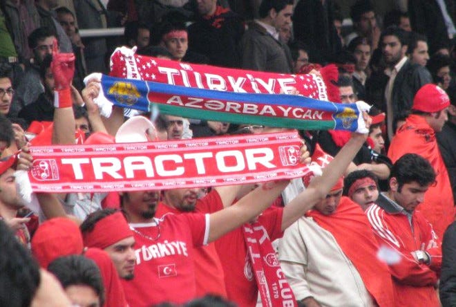 Tractor FC, el club azerí en Irán